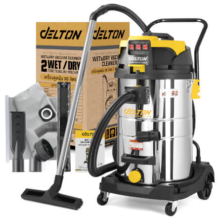 เครื่องดูดฝุ่น DELTON รุ่น WDC-80L 80 ลิตร 3,600 วัตต์_8
